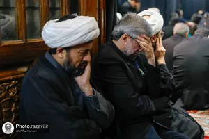 مجلس روضه فاطمیه در حرم مطهر رضوی-2