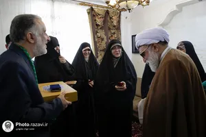 دیدار تولیت آستان قدس رضوی با خانواده جانبازان و ایثارگران