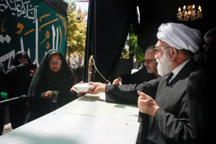 بازدید تولیت آستان قدس رضوی از مواکب دهه آخر صفر
