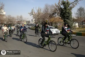 همایش دوچرخه سواری کارکنان آستان قدس رضوی