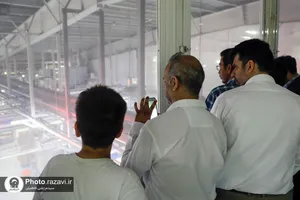 بازدید جمعی از کارکنان آستان قدس رضوی از مجتمع لبنی رضوی