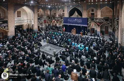 دل‌ها در حسینیه ایران به کربلا پیوند می‌خورد
