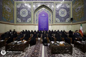 دیدار خانواده شهیدان امیرعبداللهیان و رحمتی با تولیت آستان قدس رضوی