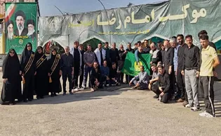 میزبانی موکب «امام رضا (ع)» از زائران اربعین حسینی در سامرا