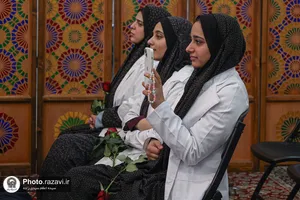 آیین روپوش سفید و سوگند پزشکی دانش&zwnj;آموختگان دانشگاه علوم پزشکی شیراز