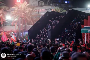 عزاداری شب اربعین حسینی در کربلای معلی-۲