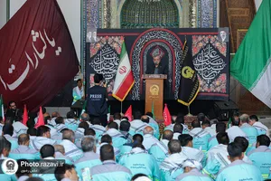 بدرقه کاروان &laquo;خدام&zwnj;الحسین علیه&zwnj;السلام&raquo;
