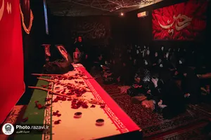 مراسم شام غریبان امام حسین علیه&zwnj;السلام در دانشگاه امام رضا علیه&zwnj;السلام 