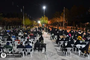 مراسم احیا شبهای قدر در آرامگاه خواجه&zwnj;ربیع