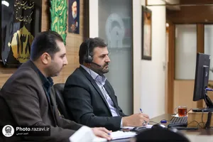 حضور مدیر مرکز خادمیاری و کانون های خدمت رضوی در سامانه 138