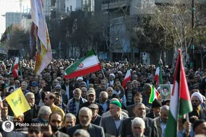 راهپیمایی ضدصهیونیستی &laquo;جمعه خشم&raquo; در مشهد