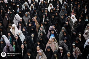 اقامه نماز عید قربان در حرم مطهر رضوی