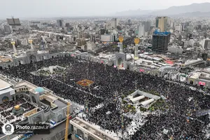 مراسم تحویل سال 1403 در حرم مطهر رضوی - 1