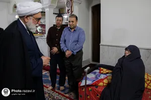 دیدار تولیت آستان قدس رضوی با خانواده شهدا