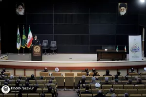 آیین تکریم و معارفه معاون اماکن متبرکه حرم مطهر رضوی