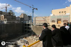 بازدید اعضای روابط عمومی&zwnj;های آستان قدس رضوی از پروژه&zwnj;های عمرانی حرم مطهر