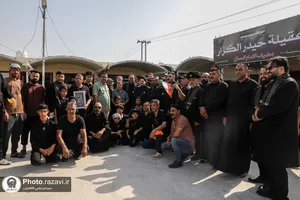 حضور کاروان سفیران امام رئوف علیه&zwnj;السلام در جمع موکب&zwnj;داران شهر نعمانیه