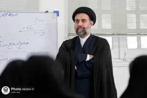 بازدید دکتر آذریان رئیس مرکز مشاوره آستان قدس رضوی از کلاس&zwnj;های دوره روانشناسی ویژه مربیان مهدالرضا علیه السلام
