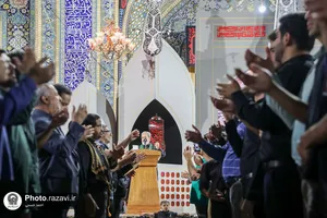 عزاداری هیأت&zwnj;های مذهبی استان سیستان و بلوچستان در حسینیه حرم