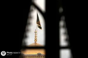سیاه&zwnj;پوشی حرم مطهر رضوی به مناسبت ایام فاطمیه(سلام الله علیها)