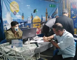 بهره‌مندی بیش از ۵۰۰ نفر از خدمات قرارگاه جهادی در کرج
