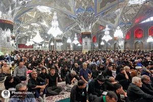 عزاداری ایام شهادت دهه آخر صفر در رواق امام خمینی(ره) حرم مطهر رضوی