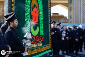 عزاداری هیئت عالم آل محمد در روز شهادت امام سجاد علیه السلام