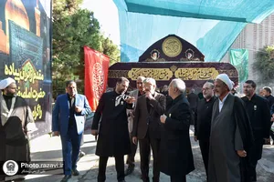 افتتاح موکب فراشان حرم مطهر رضوی