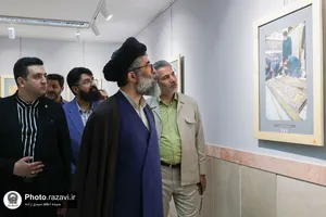 نمایشگاه عکس و اسناد &laquo;در جواهرنشان ضریح فولادی&raquo;