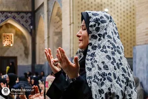 تشرف مدیران پرستاری بیمارستان های کشور به حرم مطهر رضوی