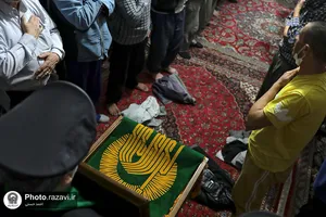 حضور خدام حرم مطهر رضوی در کمپ ماده 16 آقایان