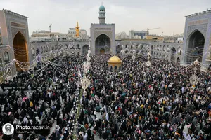 مراسم تحویل سال 1403 در حرم مطهر رضوی - 2