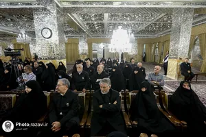 دیدار جمعی از خادمان آزاده با تولیت آستان قدس رضوی