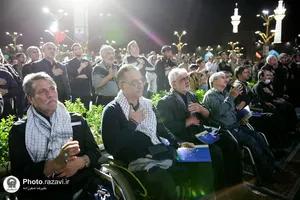 مراسم احیا شب بیست و سوم ماه مبارک رمضان در حرم مطهر رضوی - 2