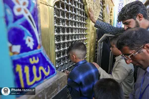 تشرف 110 زائر معلول زیارت اولی به حرم مطهر رضوی