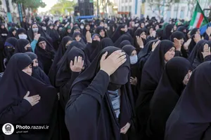 گردهمایی عزاداری روز وفات حضرت خدیجه(س)
