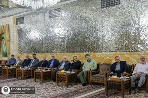 دیدار داوران چهارمین جشنواره بین&zwnj;المللی رسانه&zwnj;ای امام رضا علیه&zwnj;السلام با تولیت آستان قدس رضوی