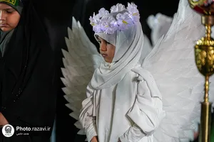 سفره حضرت رقیه سلام الله علیها در مشهد
