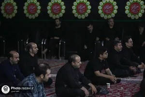 مراسم عزاداری دهه اول محرم در اردوگاه باغ خاتون