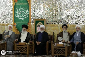 دیدار شرکت کنندگان کنگره جهانی حضرت رضا علیه&zwnj;السلام با تولیت آستان قدس رضوی
