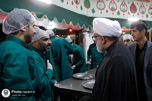 بازدید تولیت آستان قدس رضوی از مواکب خدمت&zwnj;رسان در دهه پایانی ماه صفر