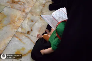همایش "شیرخوارگان حسینی" در حرم مطهر رضوی-1
