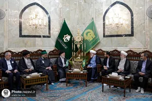 دیدار تولیت آستان قدس رضوی با تولیت حرم حضرت ابالفضل(علیه&zwnj;السلام)