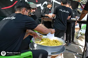 مواکب خدمت رسان به زائران بارگاه منور رضوی-2