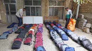 توزیع ۱۵۰ بسته کیف و لوازم التحریر در شهرستان چالدران