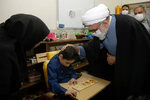 مهمانی یلدایی پدر با فرزندان امام رضایی شهید فیاض بخش