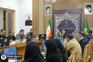 نشست خبری قائم مقام تولیت آستان قدس رضوی