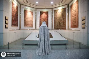 تشرف بانوان مهمان جشنواره &laquo;رسانه خورشید&raquo; به حرم مطهر رضوی