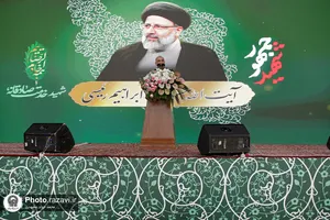 مراسم چهلم شهدای خدمت در حرم مطهر رضوی
