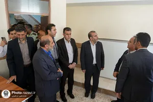 آیین افتتاح مدرسه امام رضا علیه&zwnj;السلام در جوانرود کرمانشاه
